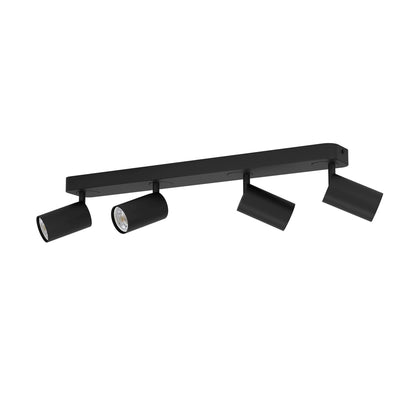 Telimbela smart connect.z spotskinne med 4 spotter 2700-6500K RGB-Taklamper-Eglo-Svart-900337-Lightup.no