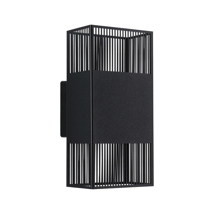 Tharin vegglampe opp/ned 2 x 3,7W 3000 Kelvin IP44-Utebelysning vegg opp og ned-Paulmann-Svart-PL-71251-Lightup.no