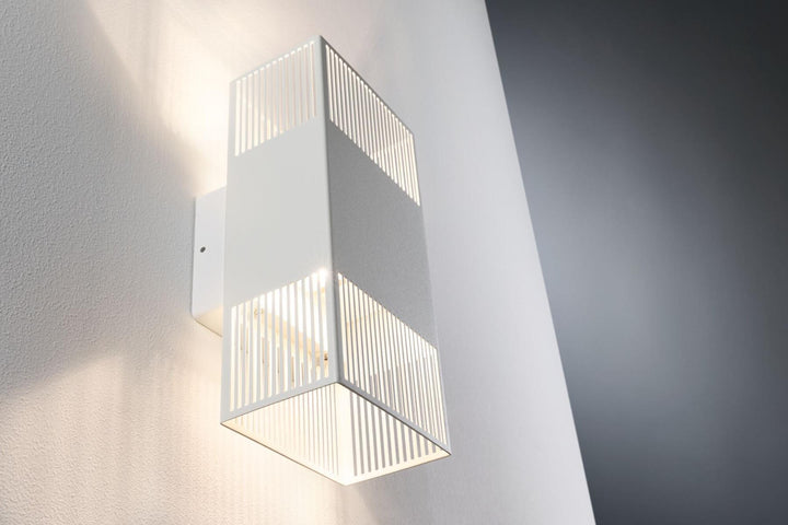Tharin vegglampe opp/ned 2 x 3,7W 3000 Kelvin IP44-Utebelysning vegg opp og ned-Paulmann-Svart-PL-71251-Lightup.no