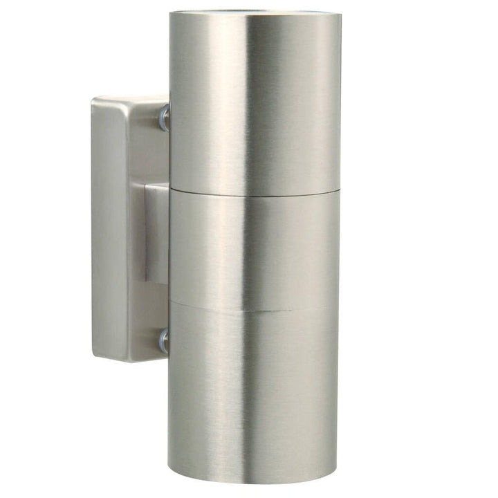 Tin duo vegglampe utendørs opp/ned IP54-Utebelysning vegg veggskjold-Nordlux-Stål-21279134-Lightup.no