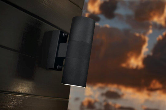 Tin duo vegglampe utendørs opp/ned IP54-Utebelysning vegg veggskjold-Nordlux-Kobber-21279930-Lightup.no