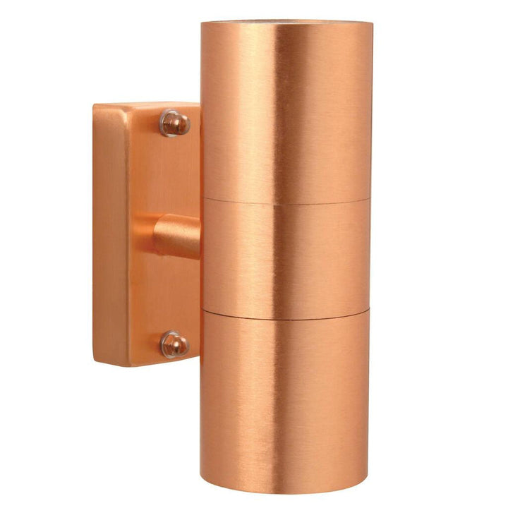 Tin duo vegglampe utendørs opp/ned IP54-Utebelysning vegg veggskjold-Nordlux-Kobber-21279930-Lightup.no