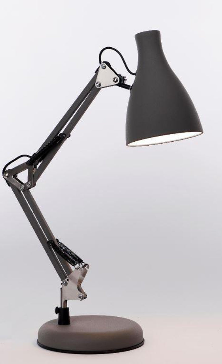 Tivoli bordlampe - Grå-Bordlamper-Ms - belysning-9400231014-Lightup.no