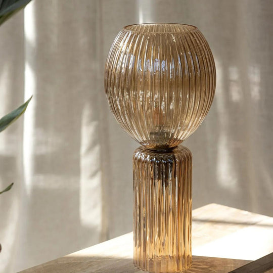 Toulipa bordlampe-Bordlamper-Marksløjd-Amber-Mrk-108851-Lightup.no