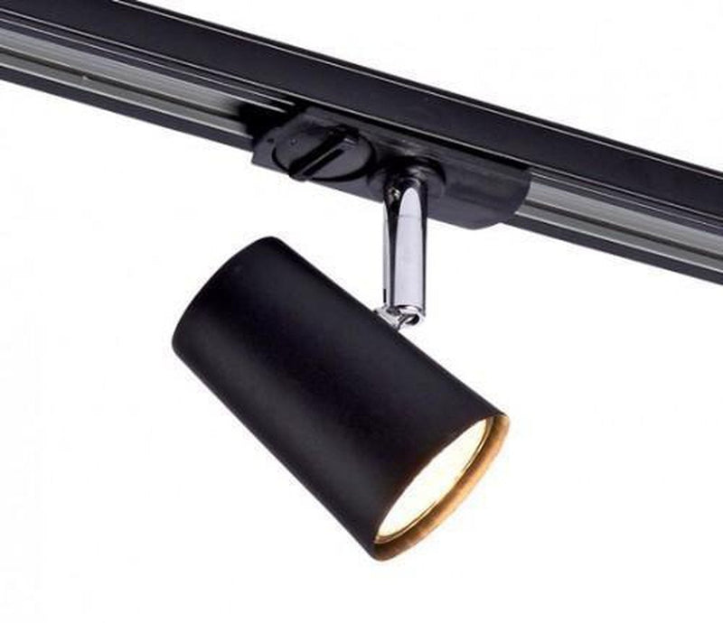 Trackline Conic spotskinne 1,5 meter 5 spot - Svart-Spotskinner 230V-Ms - belysning-9400914121-Lightup.no
