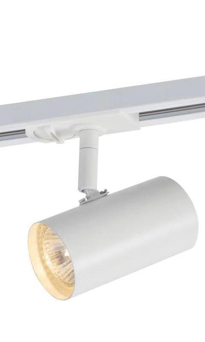 Trackline Jazz enkel spot for skinne - Hvit-Spotskinner 230V-Ms - belysning-9400913803-Lightup.no