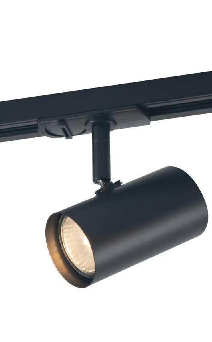 Trackline Jazz enkel spot for skinne - Svart-Spotskinner 230V-Ms - belysning-9400913821-Lightup.no