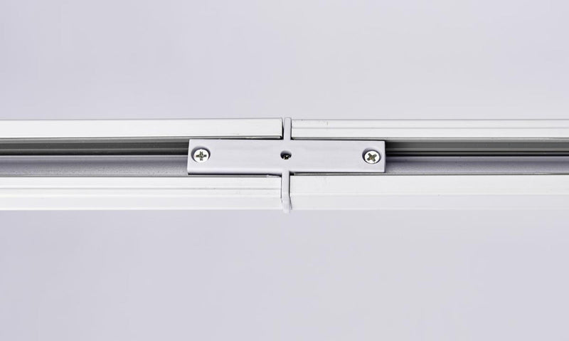 Trackline rett skjøt - Hvit-Spotskinner 230V-Ms - belysning-9400914503-Lightup.no