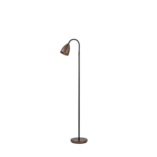 Trotsig gulvlampe-Gulvlamper-Belid-Grå-3175155-Lightup.no