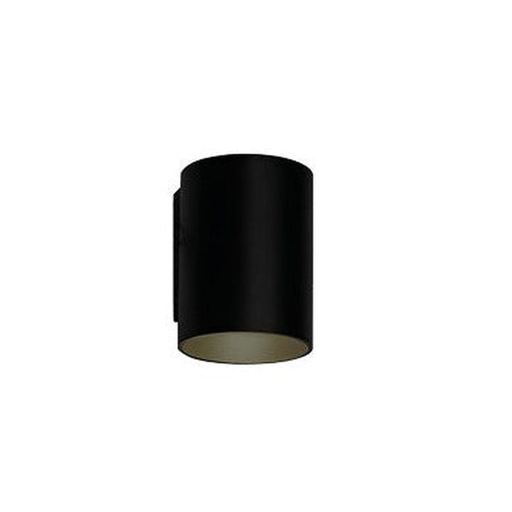 Tubus W108 vegglampe utendørs ned lys 6,1W 3000 Kelvin IP65 - Dimbar-Utebelysning vegg opp og ned-Antidark-Svart-2-237-40-2-Lightup.no