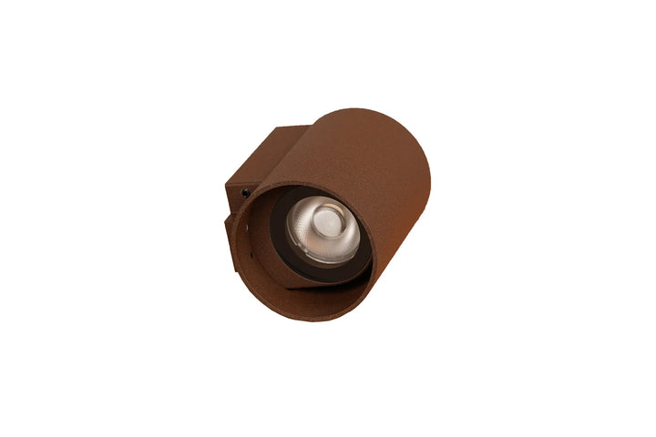 Tubus W108 vegglampe utendørs ned lys 6,1W 3000 Kelvin IP65 - Dimbar-Utebelysning vegg opp og ned-Antidark-Svart-2-237-40-2-Lightup.no