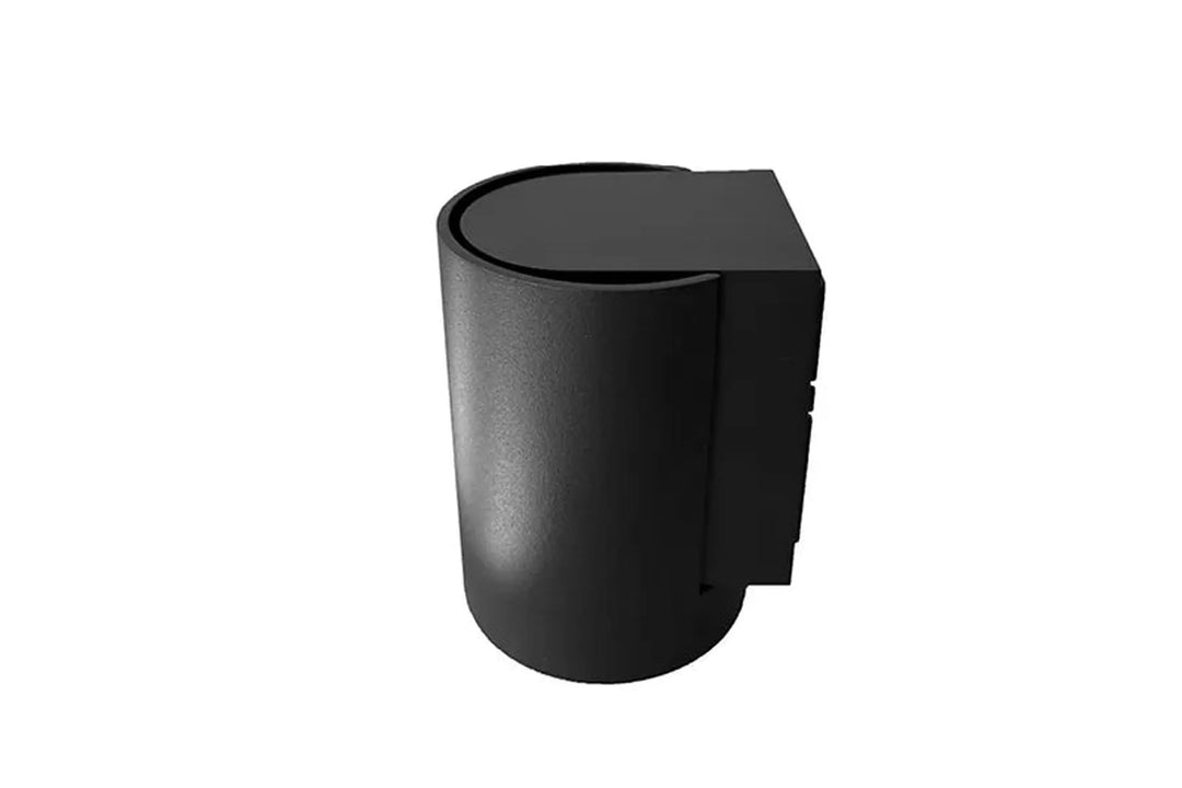 Tubus W108 vegglampe utendørs ned lys 6,1W 3000 Kelvin IP65 - Dimbar-Utebelysning vegg opp og ned-Antidark-Svart-2-237-40-2-Lightup.no