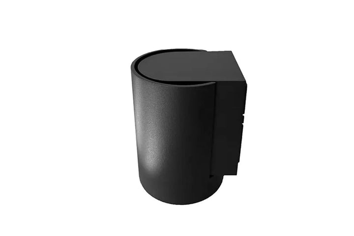 Tubus W108 vegglampe utendørs ned lys 6,1W 3000 Kelvin IP65 - Dimbar-Utebelysning vegg opp og ned-Antidark-Svart-2-237-40-2-Lightup.no