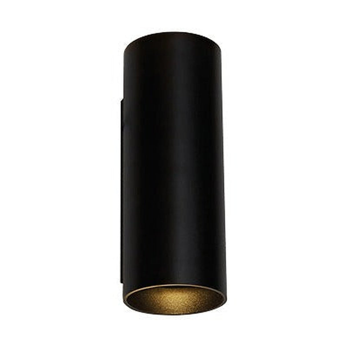 Tubus W212 vegglampe utendørs opp og ned lys 11,8W 3000 Kelvin IP65 - Dimbar-Utebelysning vegg opp og ned-Antidark-Svart-2-237-41-2-Lightup.no