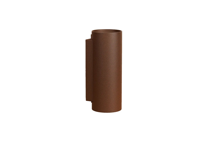Tubus W212 vegglampe utendørs opp og ned lys 11,8W 3000 Kelvin IP65 - Dimbar-Utebelysning vegg opp og ned-Antidark-Rust-2-237-41-34-Lightup.no