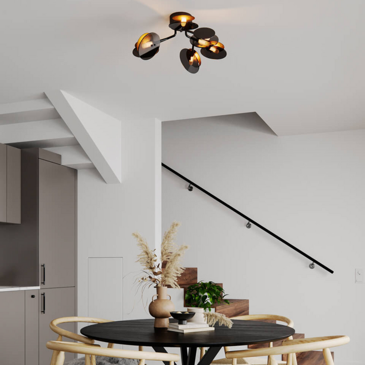 Turno taklampe - Svart-Taklamper-By Rydens-Svart-Brs-4202090-4002-Lightup.no