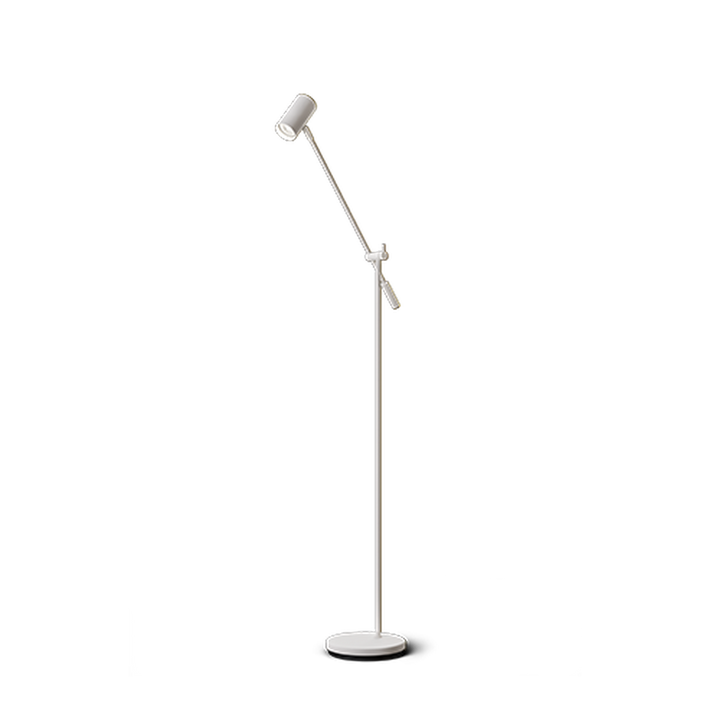 Tyson gulvlampe m/vipp-Gulvlamper-Belid-Hvit-3888068-Lightup.no