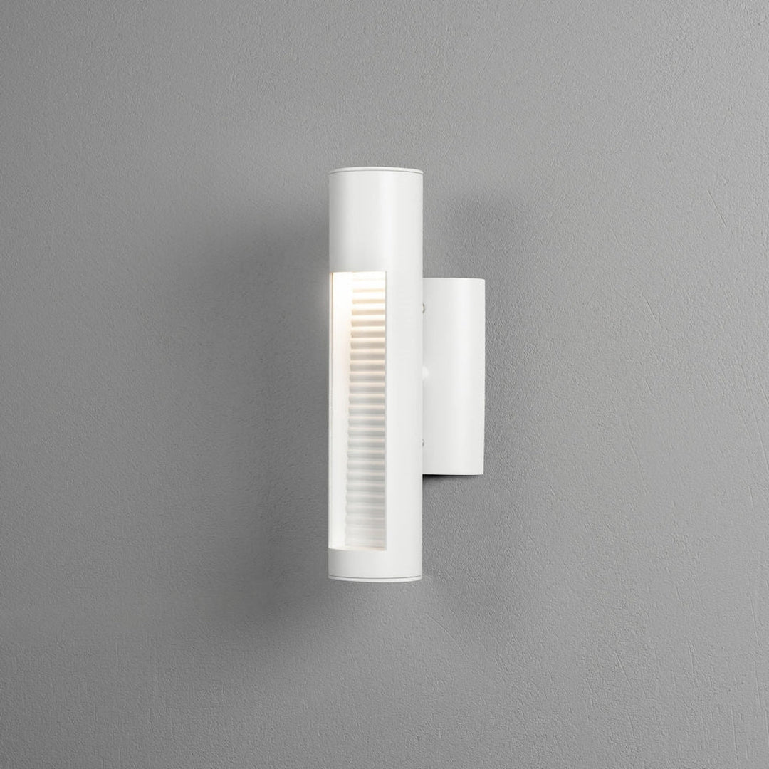 Udine vegglampe utendørs 12W 3000K IP44 - Hvit-Utebelysning vegg opp og ned-Konstsmide-Hvit-7536-250-Lightup.no