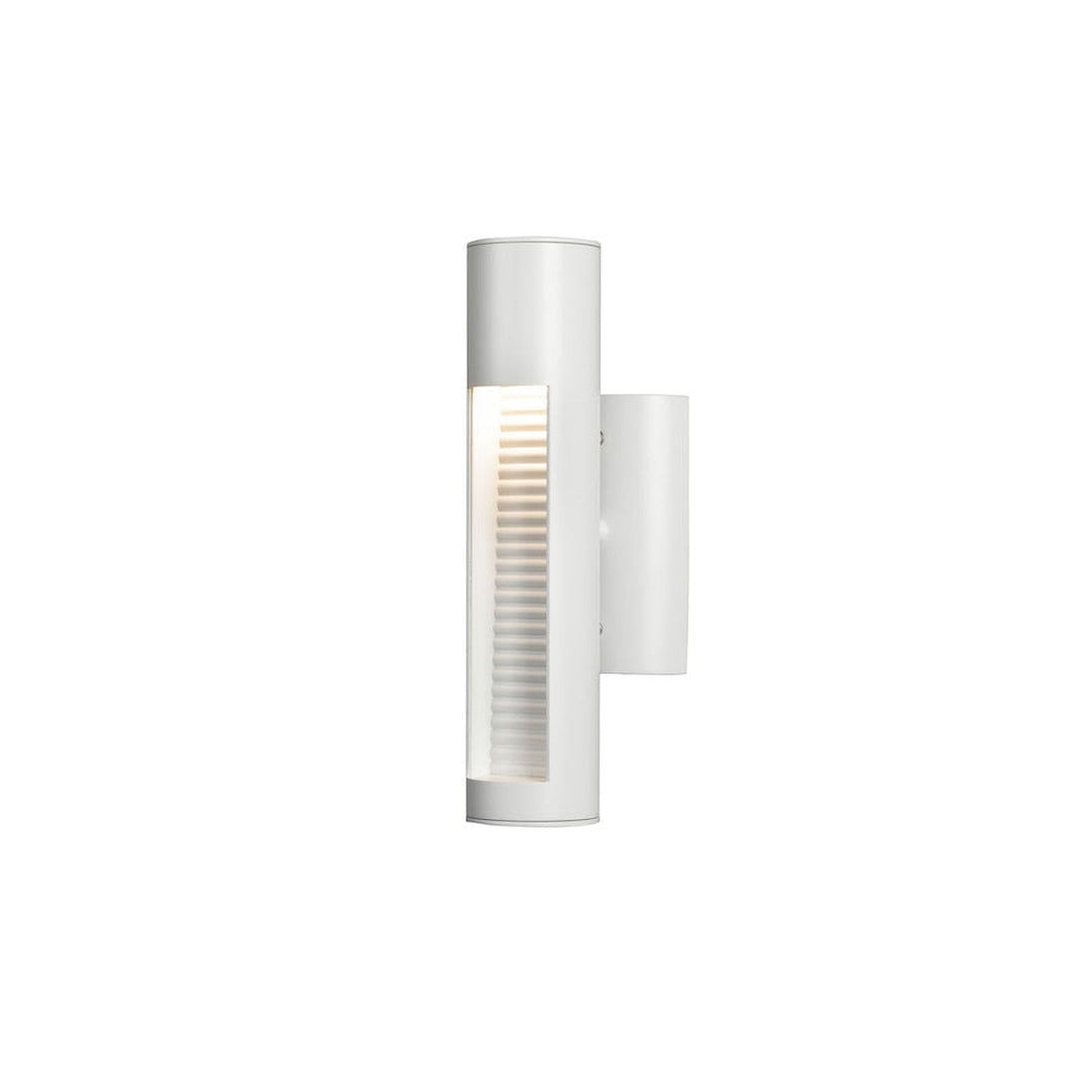 Udine vegglampe utendørs 12W 3000K IP44 - Hvit-Utebelysning vegg opp og ned-Konstsmide-Hvit-7536-250-Lightup.no