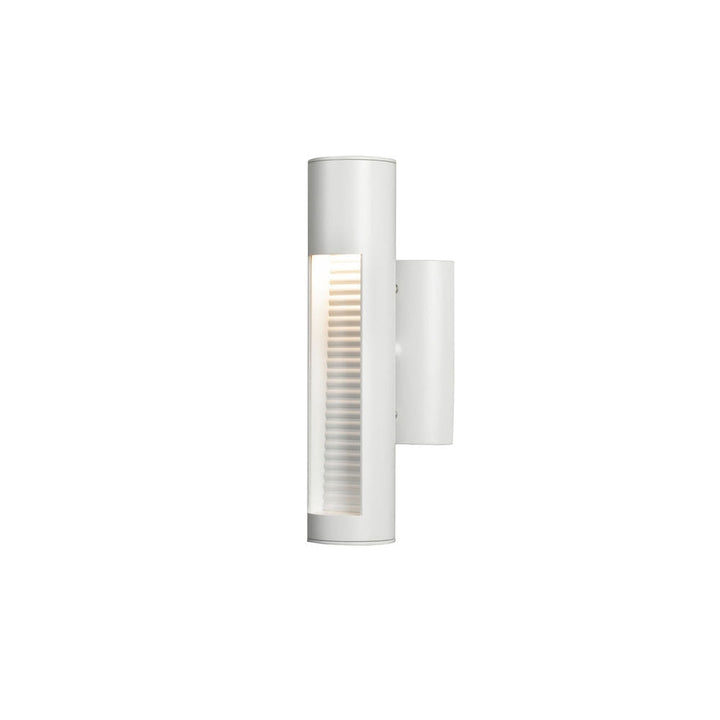 Udine vegglampe utendørs 12W 3000K IP44 - Hvit-Utebelysning vegg opp og ned-Konstsmide-Hvit-7536-250-Lightup.no