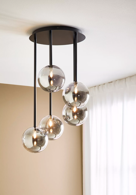 Universe taklampe - Røykfarget glass - Røyk-Taklamper-Marksløjd-Røyk-Mrk-108111-Lightup.no