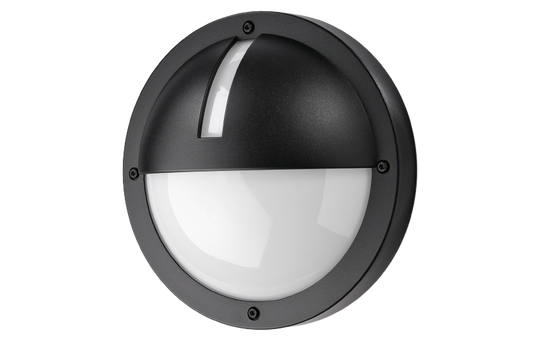 Uno vegglampe 11,5W LED 3000K IP65 Dimbar-Utebelysning vegg veggskjold-Sg Armaturen As-Svart-3104652-Lightup.no