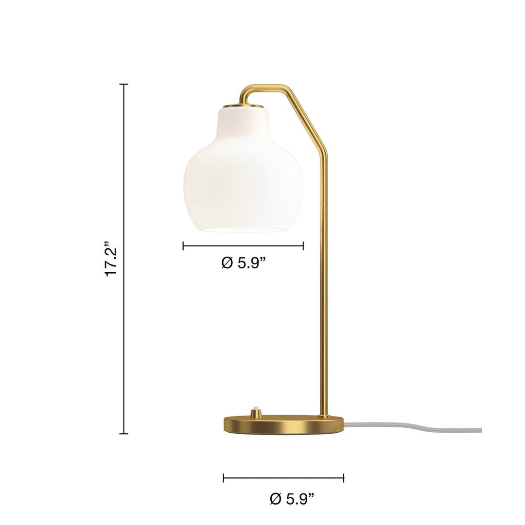 VL Ring Crown bordlampe-Bordlamper-Louis Poulsen-Messing/opal-LP__5744613334-Lightup.no