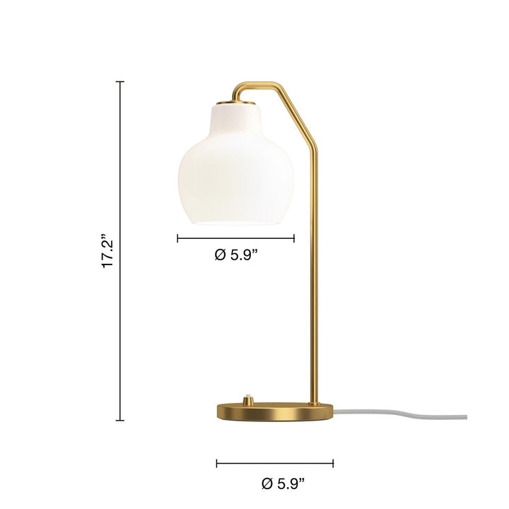 VL Ring Crown bordlampe-Bordlamper-Louis Poulsen-Messing/opal-LP__5744613334-Lightup.no