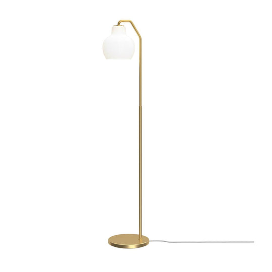 VL Ring Crown gulvlampe-Gulvlamper-Louis Poulsen-Messing/opal-LP__5744613318-Lightup.no