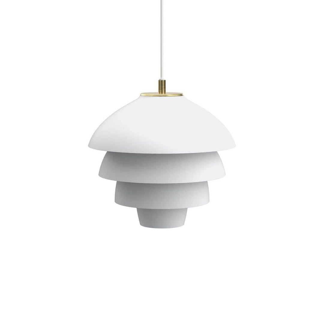 Valencia takpendel 31,8 cm-Takpendler-Belid-Hvit / Messing-1007091-Lightup.no