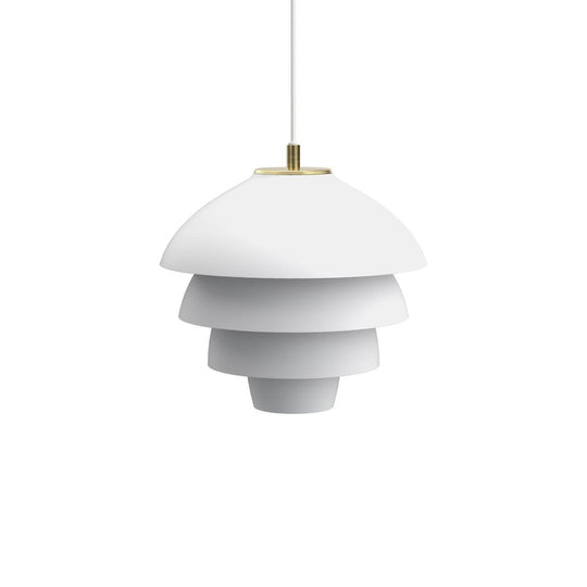 Valencia takpendel 31,8 cm-Takpendler-Belid-Hvit / Messing-1007091-Lightup.no