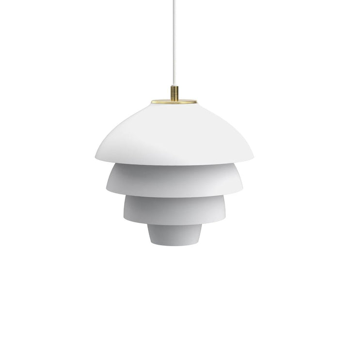 Valencia takpendel 31,8 cm-Takpendler-Belid-Hvit / Messing-1007091-Lightup.no