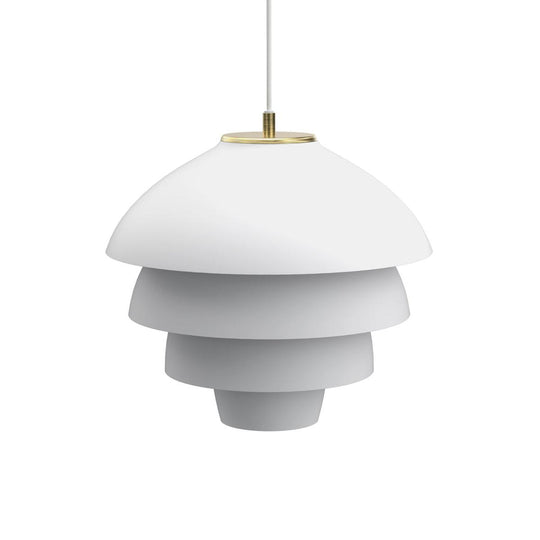 Valencia takpendel 42 cm-Takpendler-Belid-Hvit / Messing-1107091-Lightup.no