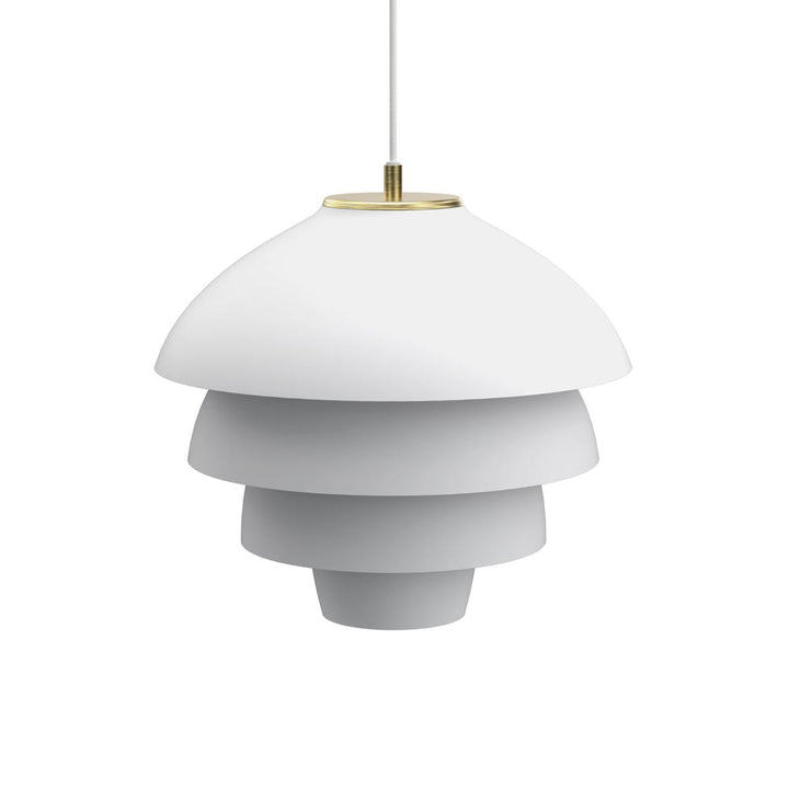 Valencia takpendel 42 cm-Takpendler-Belid-Hvit / Messing-1107091-Lightup.no