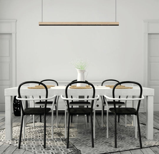 Valentina takpendel 152 cm opp/ned lys 2700 Kelvin-Takpendler-NorDesign-Eik-102151254-Lightup.no