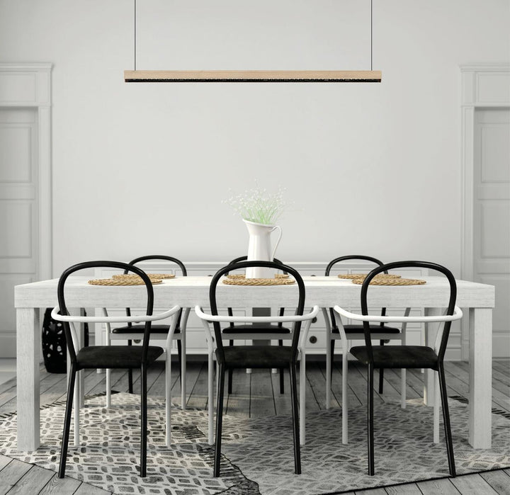 Valentina takpendel 152 cm opp/ned lys 2700 Kelvin-Takpendler-NorDesign-Eik-102151254-Lightup.no