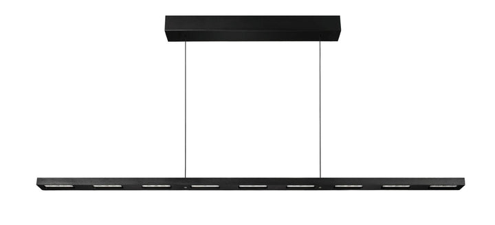 Vanessa takpendel 128 cm opp/ned lys 2700 Kelvin-Takpendler-NorDesign-Svart-101281205-Lightup.no