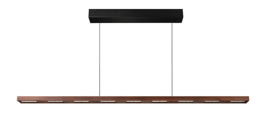 Vanessa takpendel 128 cm opp/ned lys 2700 Kelvin-Takpendler-NorDesign-Valnøtt-101281253-Lightup.no
