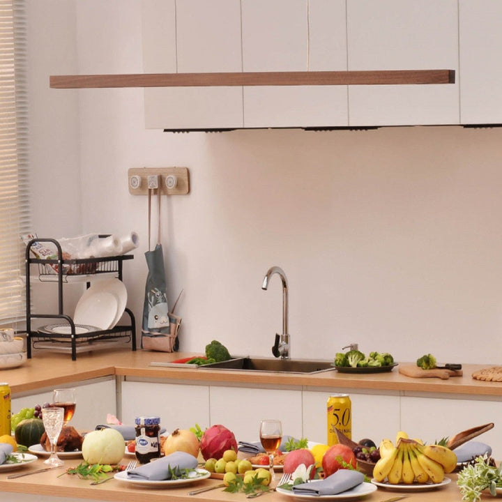 Vanessa takpendel 52W 2700 Kelvin RA92 opp/ned lys med sensor dim-Takpendler-NorDesign-Valnøtt-101571253-Lightup.no