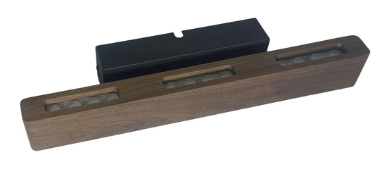 Vanessa vegglampe opp/ned lys 2700 Kelvin 6W - Dimbar-Vegglamper-NorDesign-Valnøtt-101040153-Lightup.no
