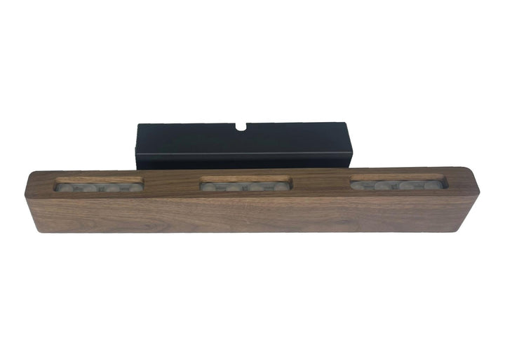 Vanessa vegglampe opp/ned lys 2700 Kelvin 6W - Dimbar-Vegglamper-NorDesign-Valnøtt-101040153-Lightup.no