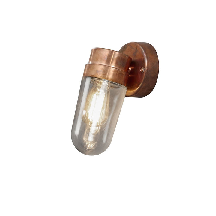 Vega vegglampe utendørs IP54 E27 - Kobber-Utebelysning vegg klassisk-Konstsmide-Kobber-429-900-Lightup.no