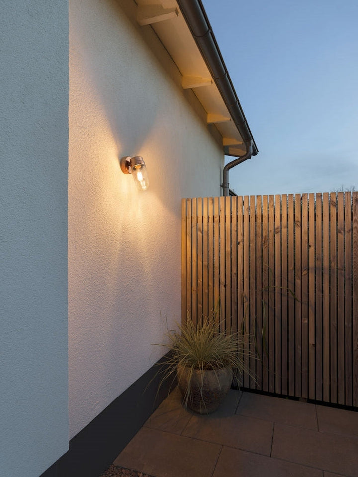 Vega vegglampe utendørs IP54 E27 - Kobber-Utebelysning vegg klassisk-Konstsmide-Kobber-429-900-Lightup.no