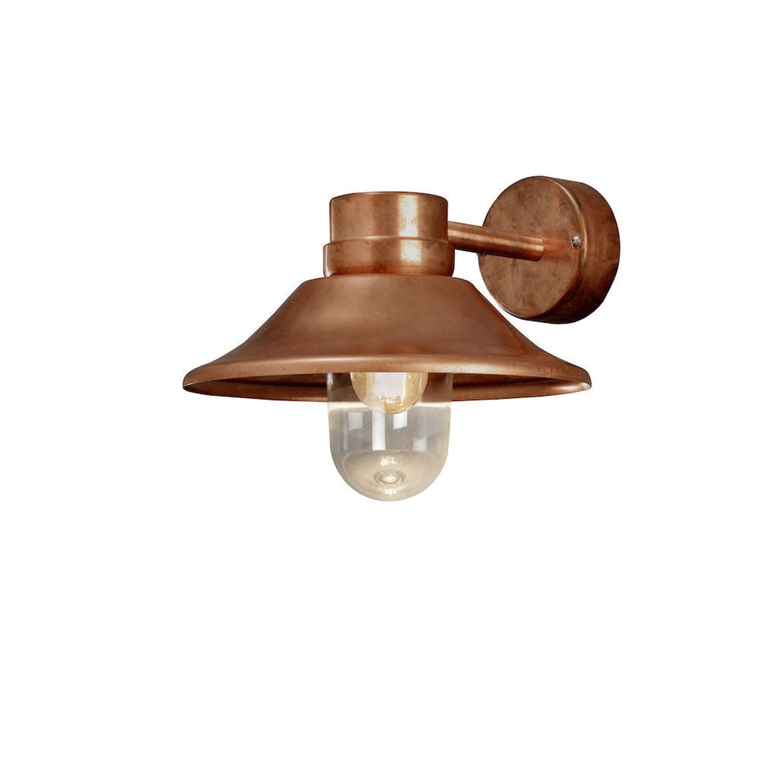 Vega vegglampe utendørs IP54 - Kobber-Utebelysning vegg klassisk-Konstsmide-Kobber-428-900-Lightup.no