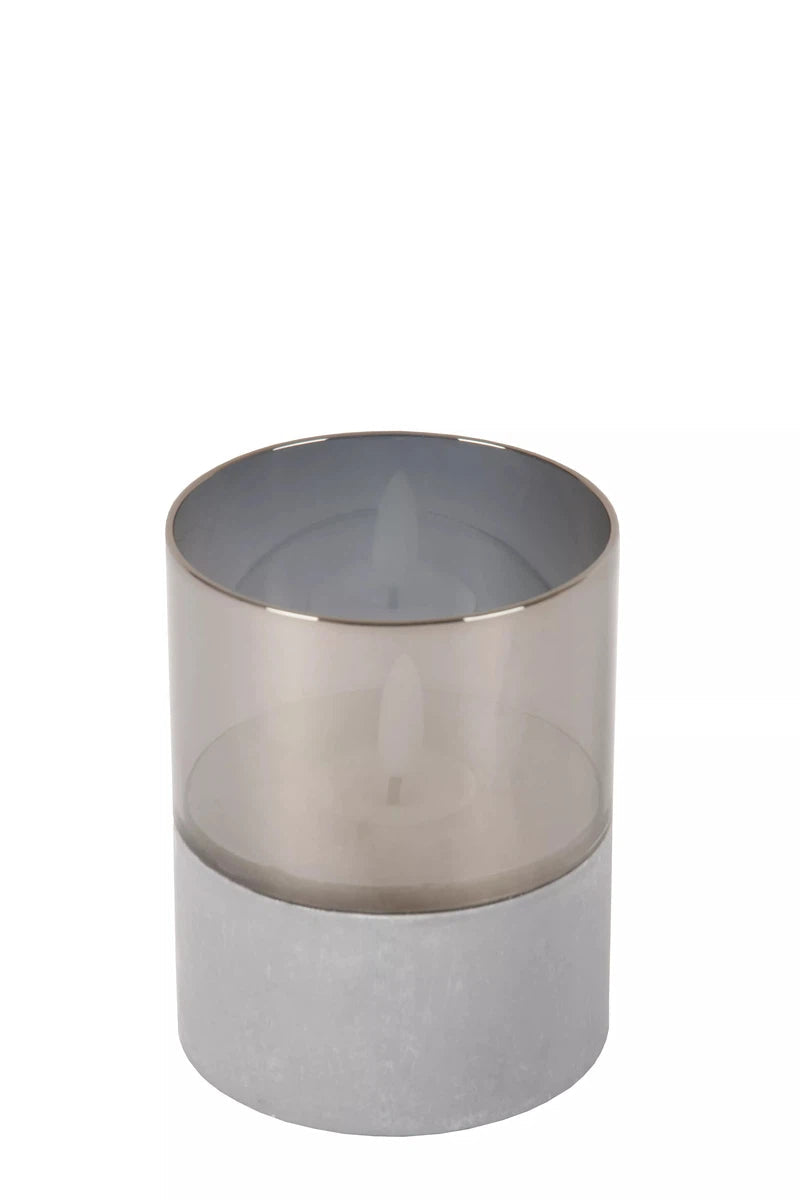 Velas bordlampe stearinlys batteridrevet - 3 pakning-Bordlamper-Lucide-Grå-LC13500/03/65-Lightup.no