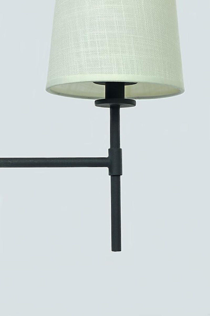 Verbier bordlampe 2-arm-Bordlamper-Aneta Lighting-Svart / Hvit-28086-15-01-Lightup.no