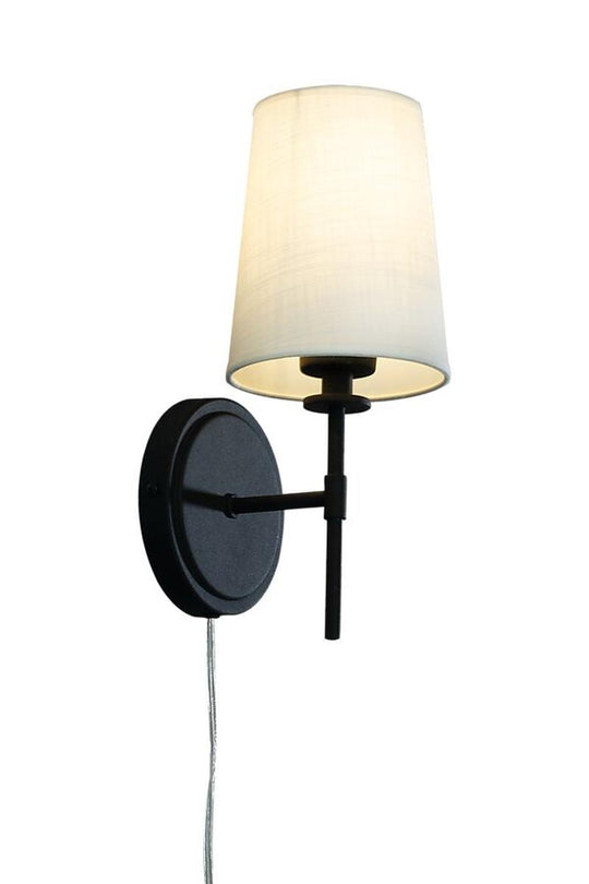 Verbier vegglampe-Vegglamper-Aneta Lighting-Svart / Hvit-20086-15-01-Lightup.no