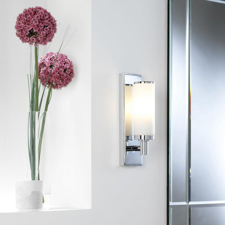 Verona vegglampe baderom IP44 - Polert krom-Baderomsbelysning vegglamper-Astro Lighting-Svart-Asg__1147001-Lightup.no