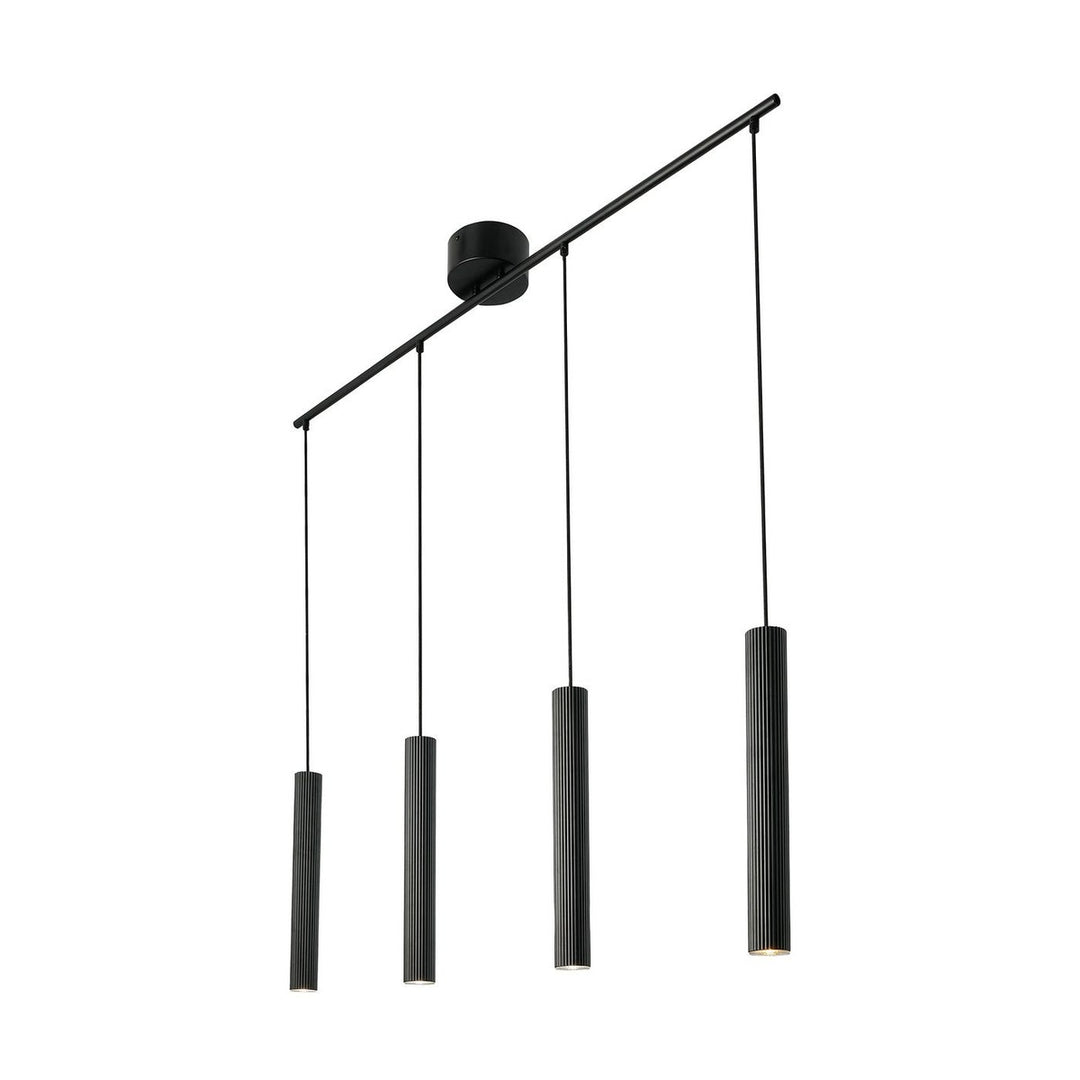 Vico takpendel 4-lys-Takpendler-Nordlux-Svart-2412143003-Lightup.no