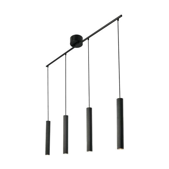 Vico takpendel 4-lys-Takpendler-Nordlux-Svart-2412143003-Lightup.no